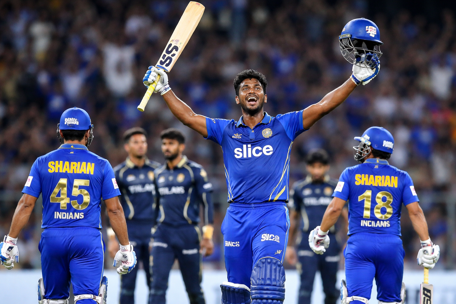 Mumbai Indians Crush Gujarat Titans by 99 Runs as Tilak Varma’s Century Steals the Show